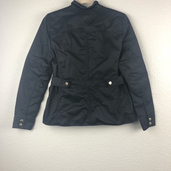 J. Crew Black The Downtown Military Jacket XS - Picture 3 of 7